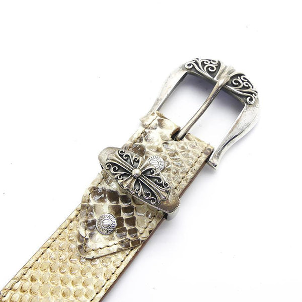 40mm かぶせベルト パイソン