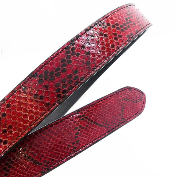 40mm かぶせベルト パイソン