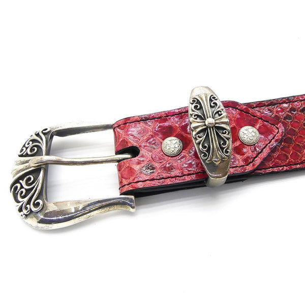 40mm かぶせベルト パイソン