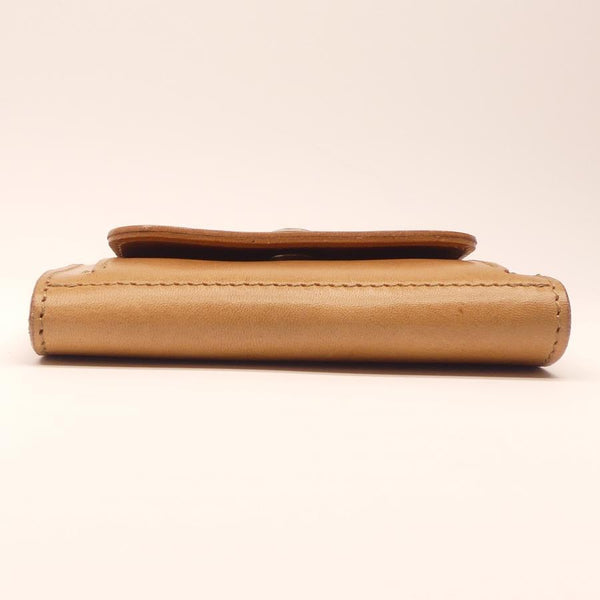 ハーフ財布 両面カード アウトポケット サドル