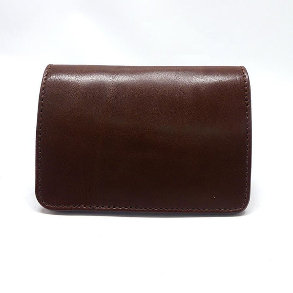 ハーフ財布 両面カード アウトポケット インディ