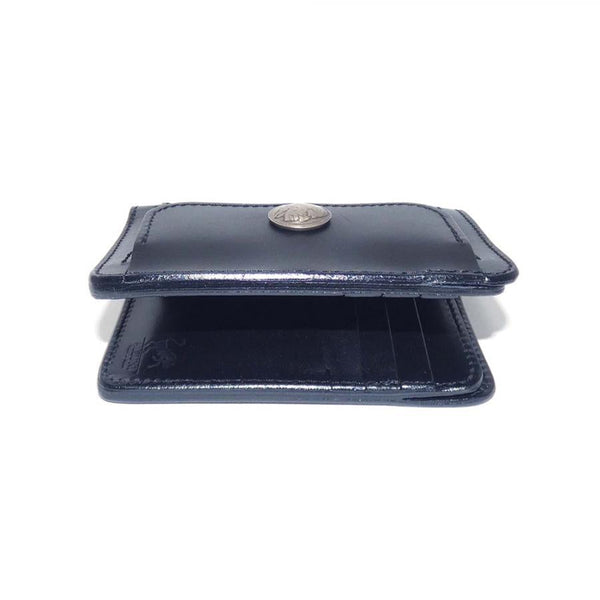 ハーフ財布 両面カード アウトポケット インディ