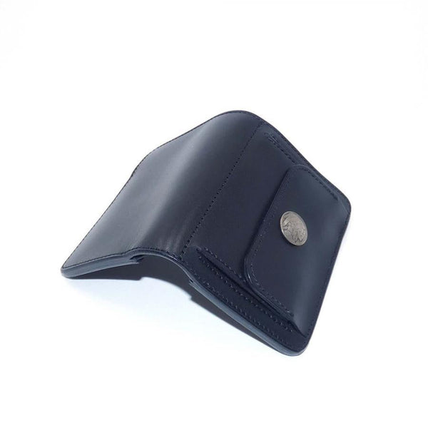 ハーフ財布 両面カード アウトポケット インディ