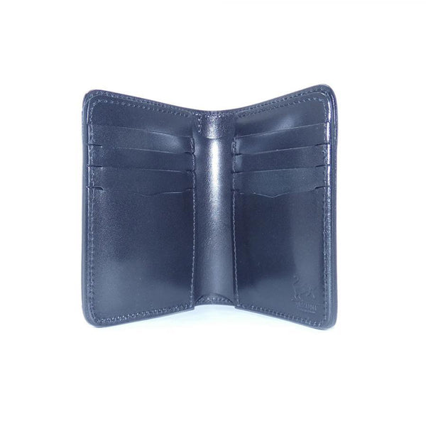 ハーフ財布 両面カード アウトポケット インディ