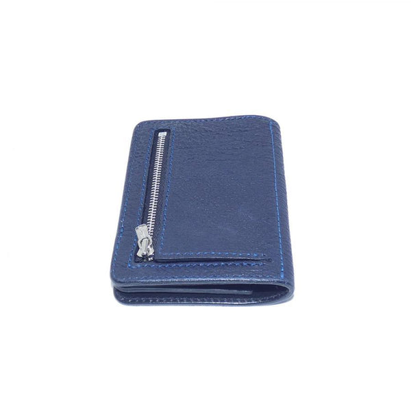 ハーフ財布 アウトジッパー シャーク