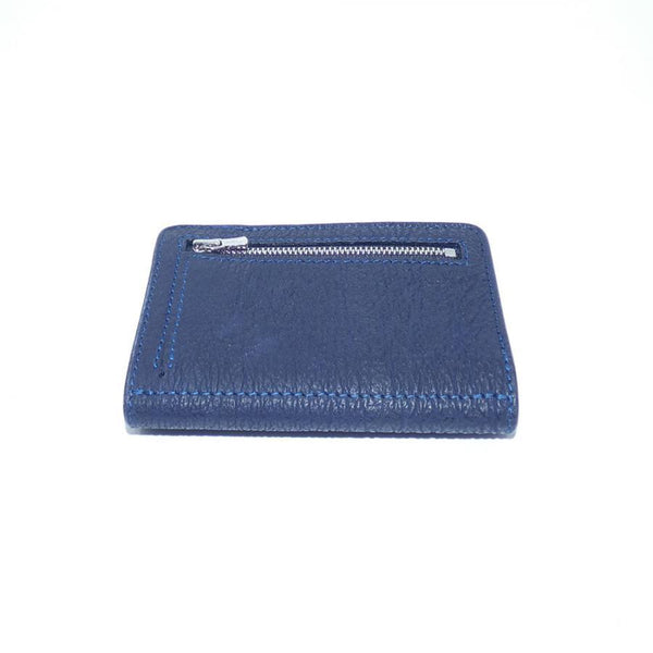 ハーフ財布 アウトジッパー シャーク