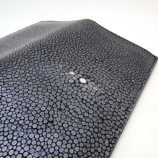 風琴マチF 財布 銀擦りエイ