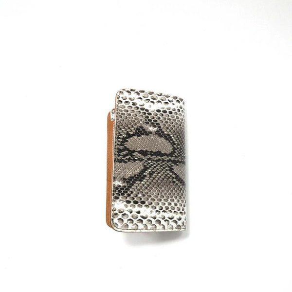 ハーフ財布 L字コイン パイソン