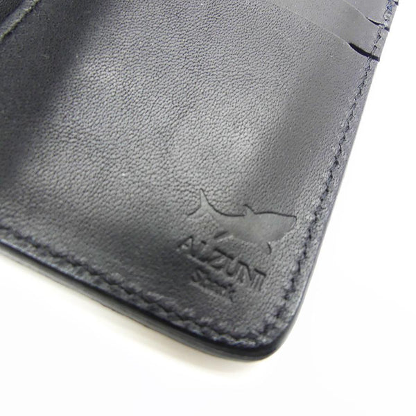 ハーフ財布 両面カード アウトポケット シャーク