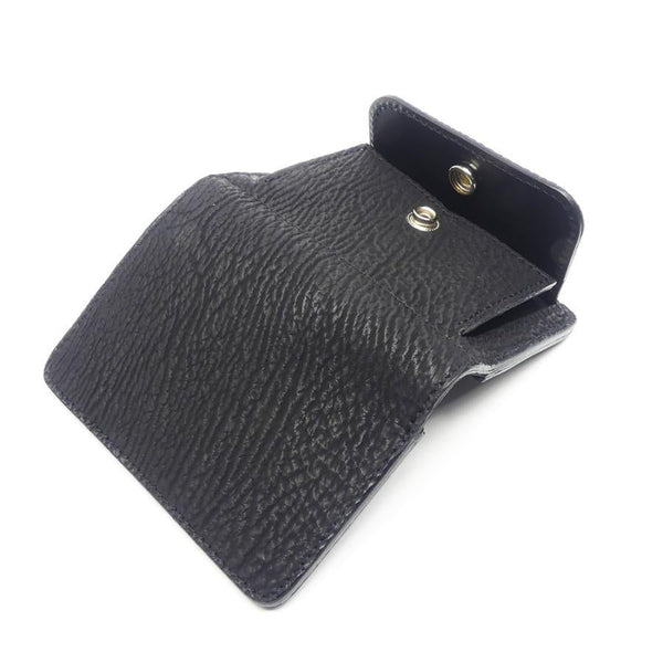 ハーフ財布 両面カード アウトポケット シャーク