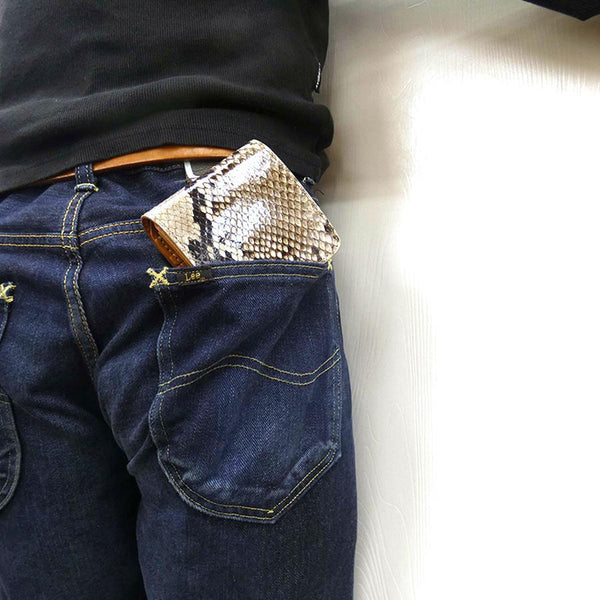 ミニマム財布 パイソン