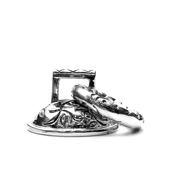 SVコンチョ(ドロップハンドル用唐草)