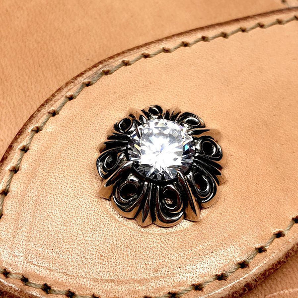 SVコンチョ(ユリ石入)