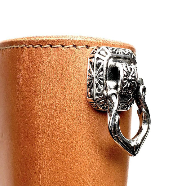 SVコンチョ(ドロップハンドル用トライバル)