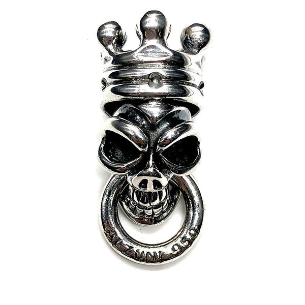 SVコンチョ(ドロップハンドル用クラウンスカル)