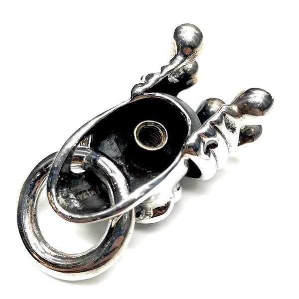 SVコンチョ(ドロップハンドル用クラウンスカル)