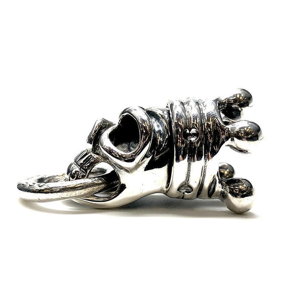 SVコンチョ(ドロップハンドル用クラウンスカル)