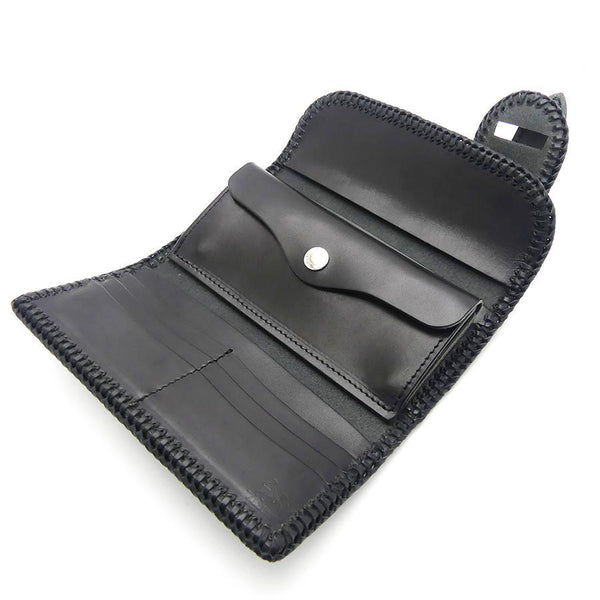 527タイプWステッチサイフ<熟成革>