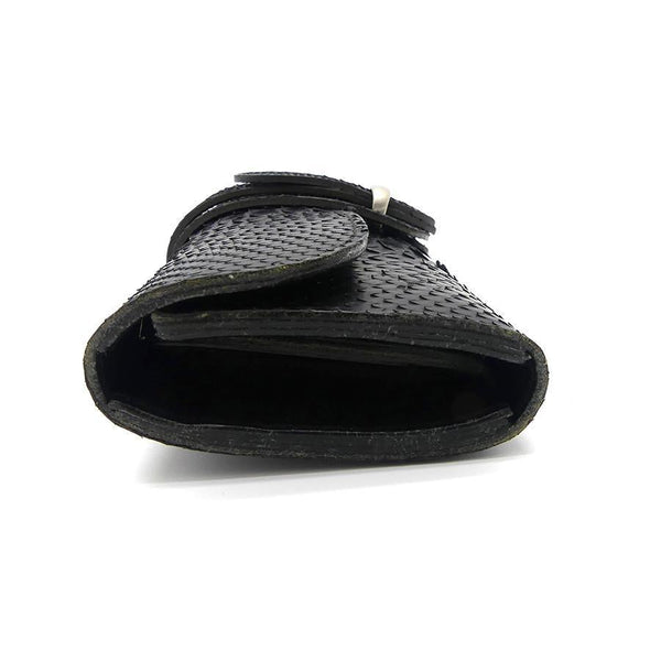 530タイプ サルカン B/Cパイソン表貼り 小銭入れファスナー <熟成革>