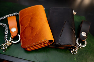 焼印トラッカーウォレット　ミドル