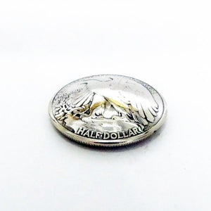 コンチョ（ハーフ＄ウォーキングリバティー「イーグル」）