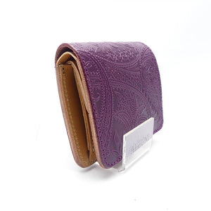 ミニマム財布 ペイズリー