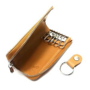 L字ファスナー6連キーケース