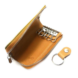 L字ファスナー6連キーケース