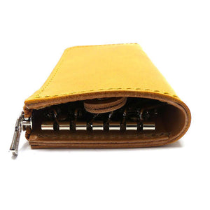 L字ファスナー6連キーケース