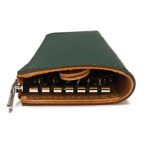 L字ファスナー6連キーケース