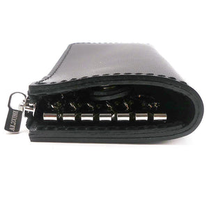 L字ファスナー6連キーケース