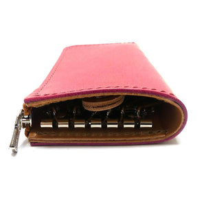 L字ファスナー6連キーケース