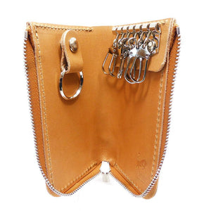 L字ファスナー6連キーケース