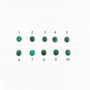 印台コンチョ　マラカイト8x10