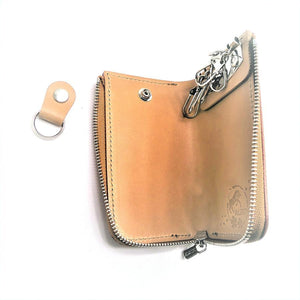 L字ファスナー 6連キーケース 桜