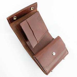 ミニ財布スクエア ホック