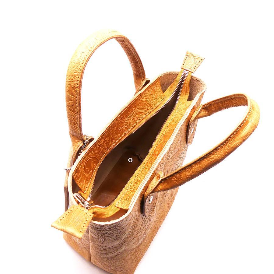 ミニトートバッグ ペイズリー