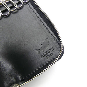 L字ファスナー 6連キーケース シャーク