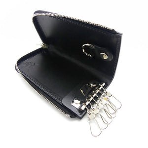 L字ファスナー 6連キーケース シャーク