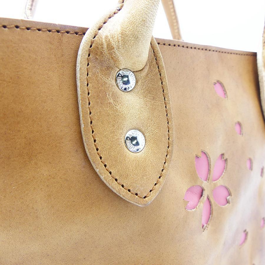 ミニトートバッグ 桜型抜き