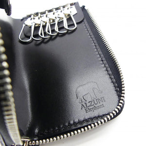 L字ファスナー6連キーケース　ゾウ