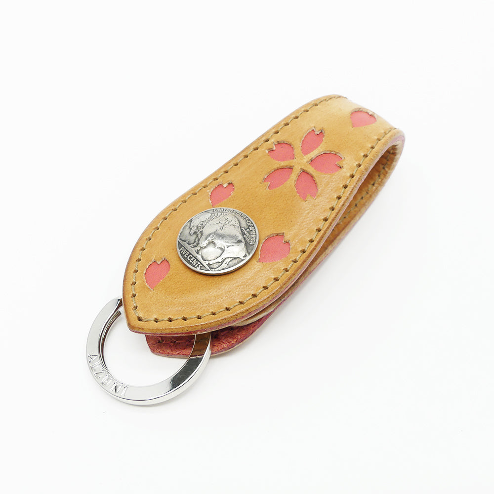 1467タイプ　貼り合わせキーホルダー桜