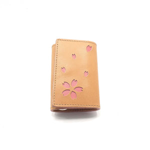 6連キーケース リング付 桜切抜き