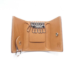 5103 6連キーケース リング付 パイソン