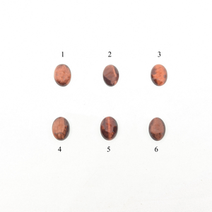 印台コンチョ　レッドタイガーアイ12x16