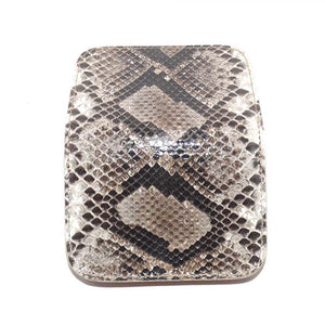 1355タイプ　名刺入れ　パイソン表貼り