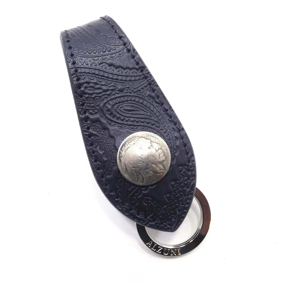 1467タイプ　貼り合わせキーホルダー　ペイズリー