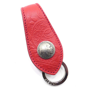 1467タイプ　貼り合わせキーホルダー　ペイズリー