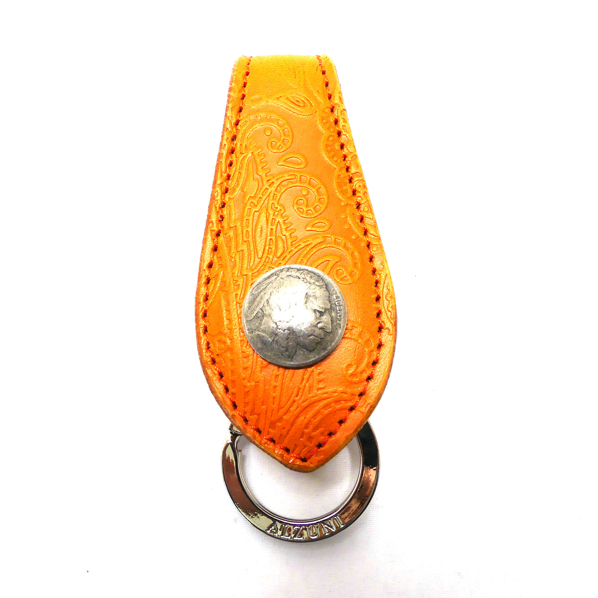 貼り合わせキーホルダー　ペイズリー