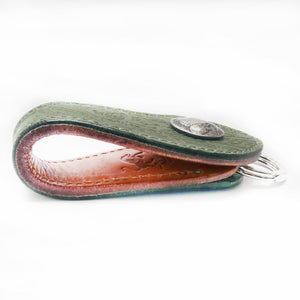 1467タイプ　貼り合わせキーホルダー　ペイズリー